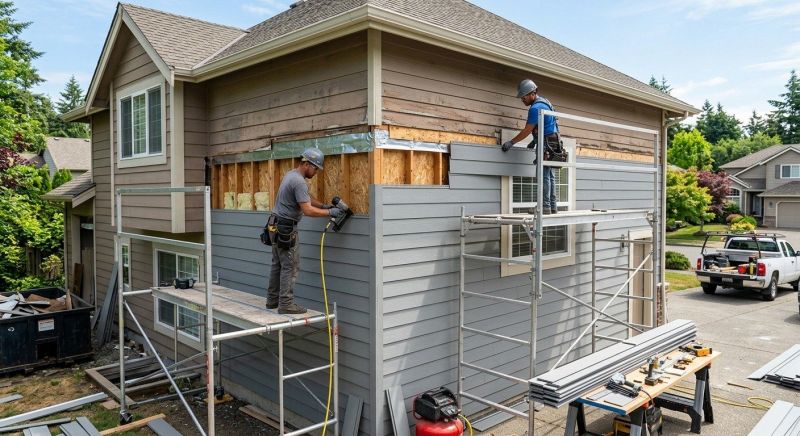 Cement Siding Replacement in Boston, MA
