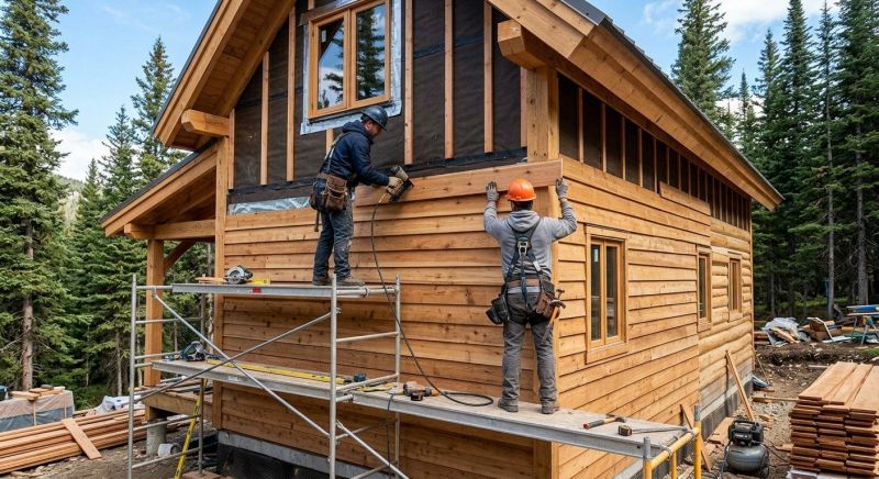 Hardwood Siding Installation in Boston, MA