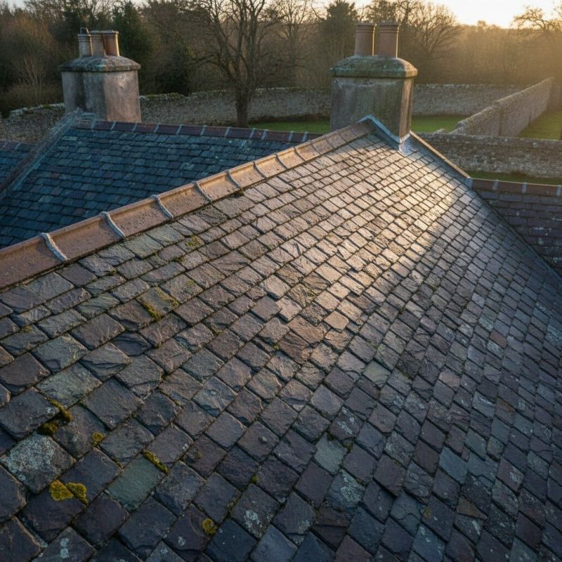 Slate Roof Replacement in Fredericksburg, VA